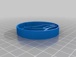 Howling wolf cookie cutter