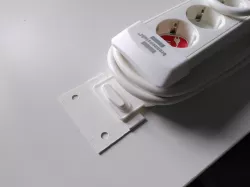 Ikea Skarsta power strip hook