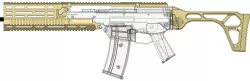 IMF K Airsoft G36 Handguard, Top Rail & Stock (+ Optional Strike Face)
