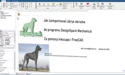 import obrysu do DSM
