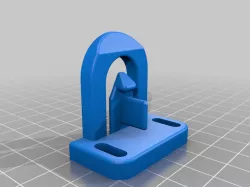 Kitchen bin door catch