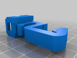 LED gutter clips with hook