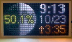 LED Matrix Frame for 32x64 P5 LED Panel