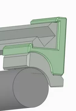 LedstripHolder 18 x 18MM