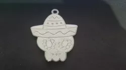 Llavero día de muertos