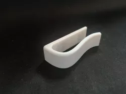 Magnetic Under Desk Hanging Headphone Holder
