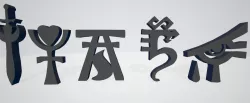 Main Eldar Craftworlds Symbols