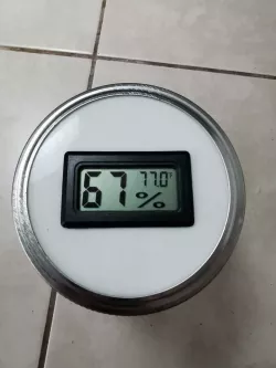 Mason Jar Hygrometer Lid