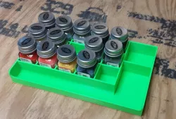 Model Paint Tray for Testors Paint