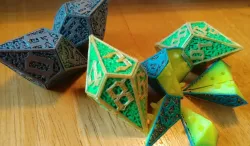 Modular Hedron 10-sided Dice