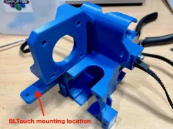 "MONOBLOCK" ANYCUBIC I3 MEGA-S Direct Extruder MOD + X-Tensioner  + BLTouch