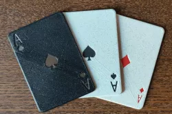 Muliticolor Throwing Cards 