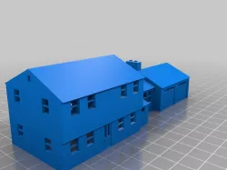 N scale house
