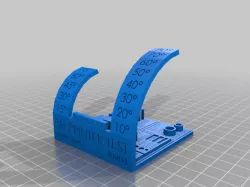 One layer bridge testing Gcode