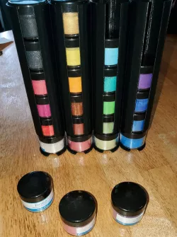 Pigment rack