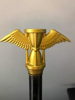 plague doctor staff topper