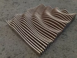 Plywood math surface