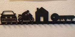 Porte clés murale / Wall Keys holder 1