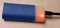 Power bank 2P 18650 2250 + 2250 = 4500mA