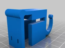 power strip cart clip and cord hook