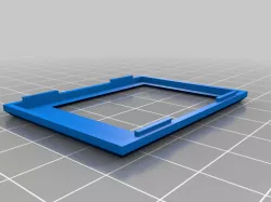 PyGamer SnapFit bezel modification