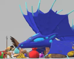 Rakiki and the Big Blue Nekkid Bird