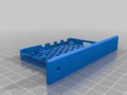 Raspberry Pi 4 case - GPIO tab - fan versions - Ender mount