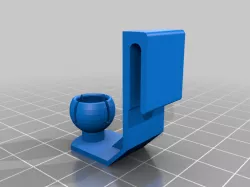 Raspberry Pi Camera Swivel Mount with 3mm Clip-remix_repair
