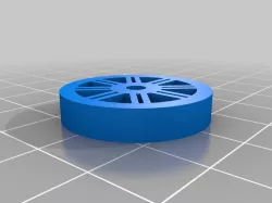 RC Snowmobile Bogie Wheels