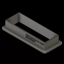 Rectangle 3x1 Cookie Cutter (6 Sizes)