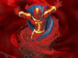 Red Tornado Mask
