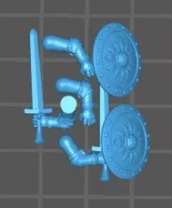 Replacement Arms for Basilean Men-at-Arms