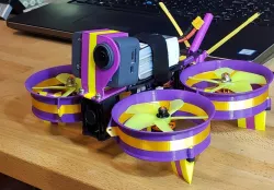 Reptile Cloud 149 duct for Gemfan 5 bladed prop