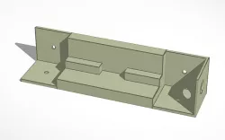 Riser & Brace for Ameriwood Parsons Table (Lack Style Enclosure)