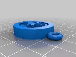 Sheikah eye keychain.