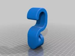 Shower caddie hook