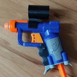 Simple clip-on Scope Sight for Nerf Jolt