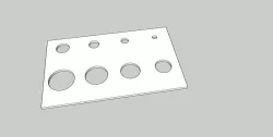 Simple hole calibration test