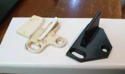 Sliding door cavity guide / track. 
