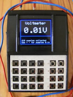 Smart Voltmeter Data Logger Hex Calculator Arduino Instrument
