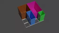 Sorting Boxes with grid