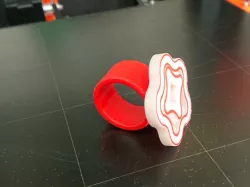 Spinning Bloomy Fidget Ring