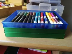 Stackable pencil-box (parametric)