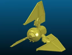 Star Wars - TIE Heavy tri-fighter / TIE Heavy Clutch - Ugly - Kitbash