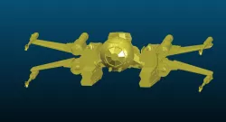 Star Wars - Tie-Wing Heavy bomber "Bearsloth" Ugly - Remix 