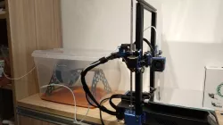 Suporte para Carretel de Filamento usando tubo PVC