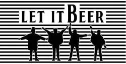 The Beatles Beer - Beer mat