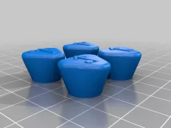 Tire valve cap position tags