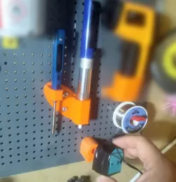 TS100 to Biltema Pegboard