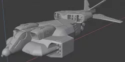 UD-4L Marine Dropship "Cheyenne" From the Aliens movie